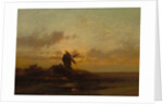 The Windmill, late 1850s by Jules Dupré