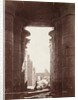 Thebes, Temple of the Ramesseum, Interior of the Hypostyle Hall, 1870s by Henri Béchard
