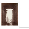 Thebes, Temple of the Ramesseum, Interior of the Hypostyle Hall, 1870s by Henri Béchard