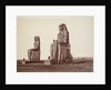 Thebes, The Colossi of Memnon, 1870s by Henri Béchard