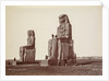 Thebes, The Colossi of Memnon, 1870s by Henri Béchard
