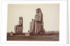 Thebes, The Colossi of Memnon, 1870s by Henri Béchard