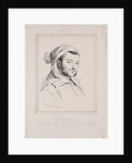 Theodore Gericault, 1824 by Achille Devéria