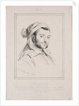 Theodore Gericault, 1824 by Achille Devéria