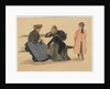Three Figures, 1900s by Théophile Alexandre Steinlen