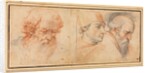 Three Head Studies, 1600s by Unknown