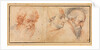 Three Head Studies, 1600s by Unknown