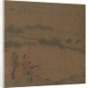 Three Horsemen Hunting Wild Geese, 960-1279 by Unknown