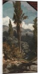Three Trees: Italy, 1871 by Elihu Vedder
