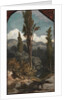 Three Trees: Italy, 1871 by Elihu Vedder