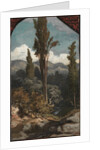 Three Trees: Italy, 1871 by Elihu Vedder