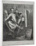 Through the Studios, 1862 by Honoré Daumier