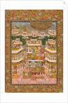 Tiered Court Scene, c. 1735 by Chitarman II