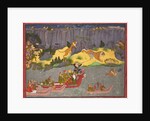 Tiger Hunt of Raja Ram Singh II, c. 1830-1840 by Unknown