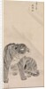 Tiger in Wind and Rain, 1776 by Maruyama Okyo