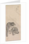 Tiger in Wind and Rain, 1776 by Maruyama Okyo