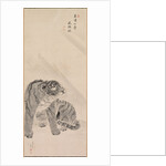 Tiger in Wind and Rain, 1776 by Maruyama Okyo