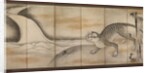 Tiger, early to mid-1600s by Soga Nichokuan (attributed to)