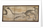 Tiger, early to mid-1600s by Soga Nichokuan (attributed to)