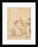 Tobias Healing His Father's Blindness, c. 1640-45 by Rembrandt van Rijn