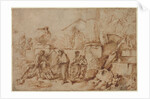 Tobit Burying the Dead, 1640s by Giovanni Benedetto Castiglione
