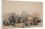 Tomb of Aaron, Summit of Mount Horeb, 1839 by David Roberts