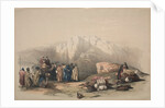 Tomb of Aaron, Summit of Mount Horeb, 1839 by David Roberts