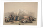 Tomb of Aaron, Summit of Mount Horeb, 1839 by David Roberts