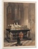 Tomb of De Merode's Family, Gheel by Louis Haghe