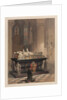 Tomb of De Merode's Family, Gheel by Louis Haghe