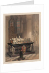 Tomb of De Merode's Family, Gheel by Louis Haghe