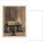 Tomb of De Merode's Family, Gheel by Louis Haghe