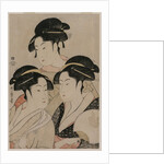 Tomimoto Toyohina, Takashimaya Ohisa, and Naniwaya Okita, c. 1794 by Kitagawa Utamaro