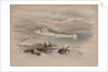Town of Tiberias Looking Towards Lebanon, 1839 by David Roberts