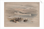 Town of Tiberias Looking Towards Lebanon, 1839 by David Roberts