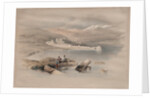 Town of Tiberias Looking Towards Lebanon, 1839 by David Roberts