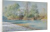 Traunstein River on the Road to Empfig, Bavaria, about 1893-96 by William Stanley Haseltine