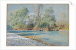 Traunstein River on the Road to Empfig, Bavaria, about 1893-96 by William Stanley Haseltine