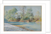Traunstein River on the Road to Empfig, Bavaria, about 1893-96 by William Stanley Haseltine