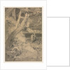 Traveler in a Woodland Landscape, 1806 by John Sell Cotman