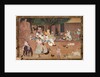 Traveling Warriors Stopping at a Farm, c. 1800 by Unknown