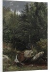 Trees and a Stream on a Hillside, 1853 by Jasper F. Cropsey