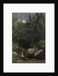 Trees and a Stream on a Hillside, 1853 by Jasper F. Cropsey