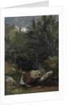 Trees and a Stream on a Hillside, 1853 by Jasper F. Cropsey