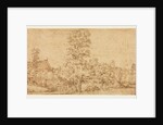 Trees before a Village, third quarter 17th century by Jan Lievens (attributed to)