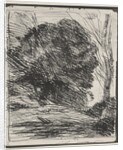 Trees on the Mountain, original impression 1856, printed in 1921 by Jean Baptiste Camille Corot