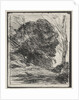 Trees on the Mountain, original impression 1856, printed in 1921 by Jean Baptiste Camille Corot