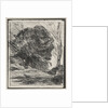 Trees on the Mountain, original impression 1856, printed in 1921 by Jean Baptiste Camille Corot