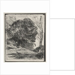 Trees on the Mountain, original impression 1856, printed in 1921 by Jean Baptiste Camille Corot