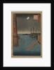 Tsukudajima from Eitai Bridge, from the series One Hundred Views of Famous Places in Edo, 1858 by Utagawa Hiroshige